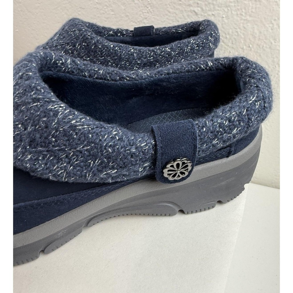 Skechers Easy Going Womens Blue Mule Clogs Comfort Slip On Casual Shoes Size 10 - Picture 9 of 9